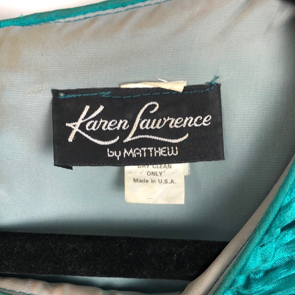 Vintage Karen Laurence By Matthew 2 Pcs Cocktail - Picture 8 of 8